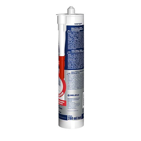 Герметик силиконовый Tytan Professional Neutral PRO, нейтральный, прозрачный, 280 мл купить в СОМ