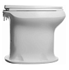 Унитаз дачный Ст. оскол, белый с сидением купить в СОМ