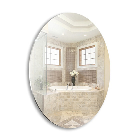 Зеркало Loranto Овал 570 х770 мм купить в СОМ