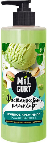Крем-мыло MILGURT фисташковый пломбир 500г купить в СОМ