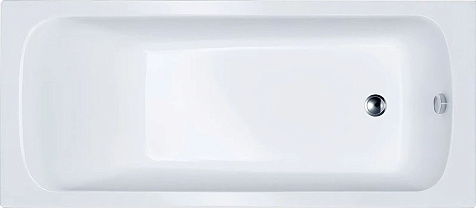 Ванна акриловая 1ACReal Гамма, 1600 х700 мм, каркас, экран купить в СОМ