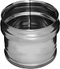 Заглушка внешняя Феррум 120мм, нержавеющая сталь 0.5мм купить в СОМ