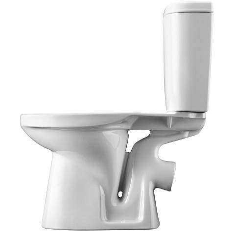 Унитаз-компакт Сантек Анимо белый, арматура, сиденье, косой выпуск купить в СОМ