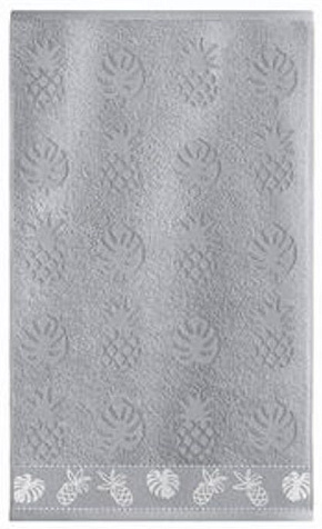 Полотенце Sole Mio Ананас 35х55 махровое 320г/м2 Серое купить в СОМ