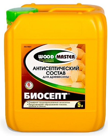 Антисептик Woodmaster Биосепт, 5 л купить в СОМ