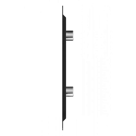 Решетка 1515MER 150x150 Black регулируемая купить в СОМ