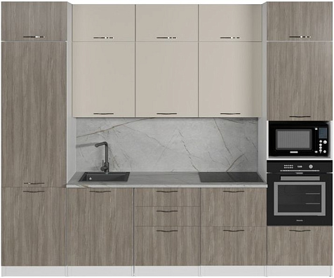 Столешница Серый каспий, 2000х600х26мм купить в СОМ