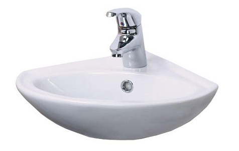 Умывальник Санита Веер угловой белый купить в СОМ