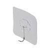 Крючок самоклеящийся SANBERG пластик/металл, прозрачный, 6×6×3 см купить в СОМ