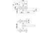 Смеситель для ванны Milardo Duplex DUPSB02M02, латунь, хром купить в СОМ