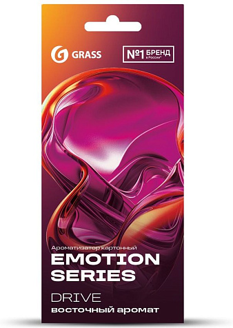 Grass Ароматизатор воздуха Emotion Series Drive картон купить в СОМ